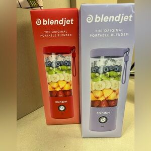BlendJet Portable Blender - Red and Lavender